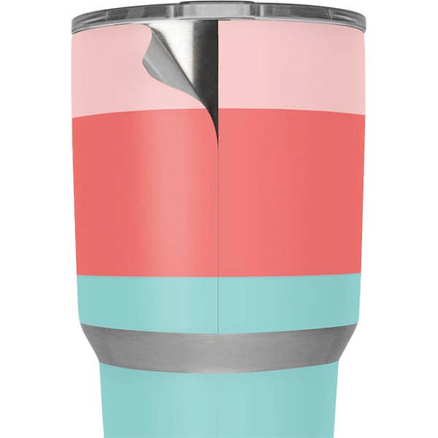 Spring Stripes Yeti 30oz Rambler Tumbler Skin
