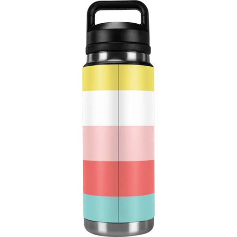 Spring Stripes YETI Rambler 26oz Bottle Skin