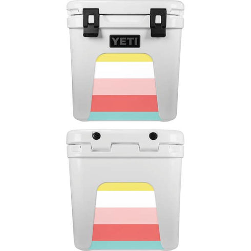 Spring Stripes YETI Roadie 24 Hard Cooler Skin
