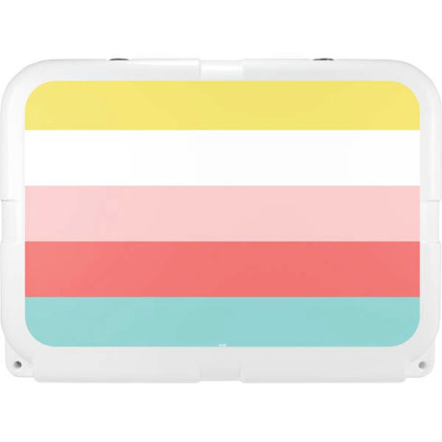 Spring Stripes YETI Tundra 35 Hard Cooler Skin