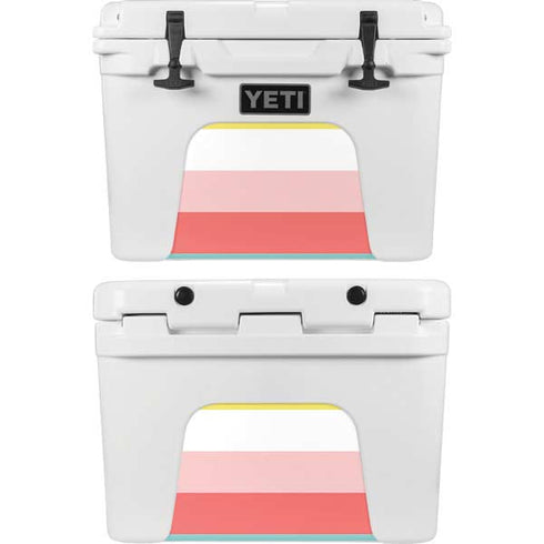 Spring Stripes YETI Tundra 35 Hard Cooler Skin