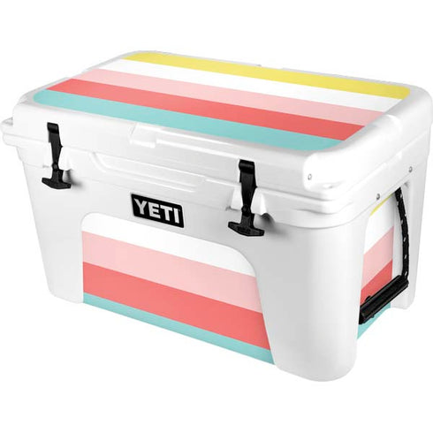 Spring Stripes YETI Tundra 45 Hard Cooler Skin