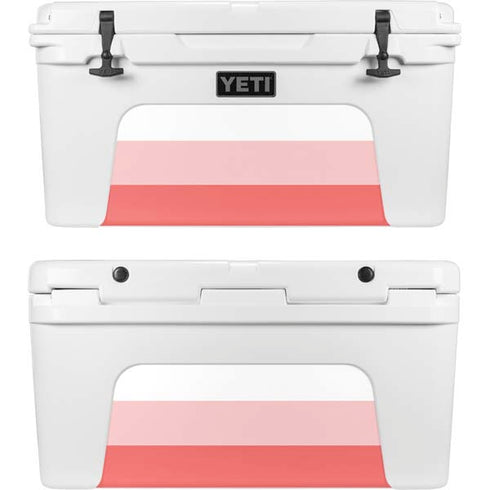 Spring Stripes YETI Tundra 75 Hard Cooler Skin