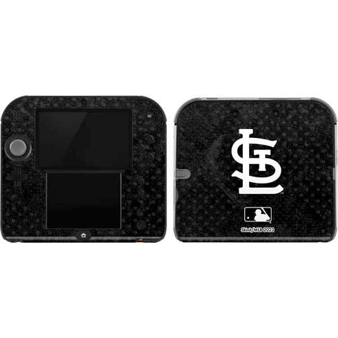 MLB St Louis Cardinals Dark Wash Nintendo 2DS Skin