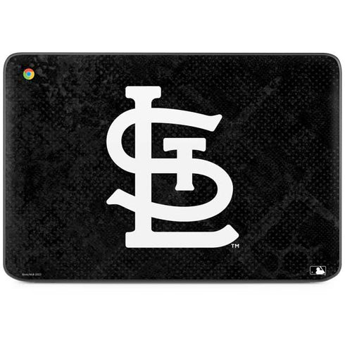 MLB St Louis Cardinals Dark Wash HP Chromebook Skin