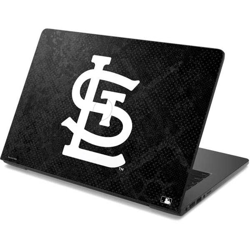 MLB St Louis Cardinals Dark Wash Dell Chromebook Skin
