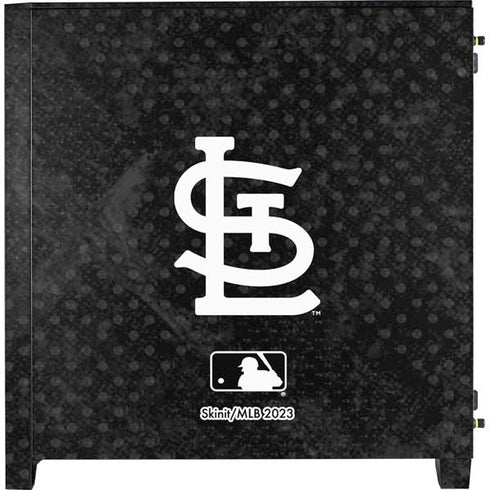 MLB St Louis Cardinals Dark Wash Corsair 4000D Tempered Glass Mid-Tower ATX Case Skin