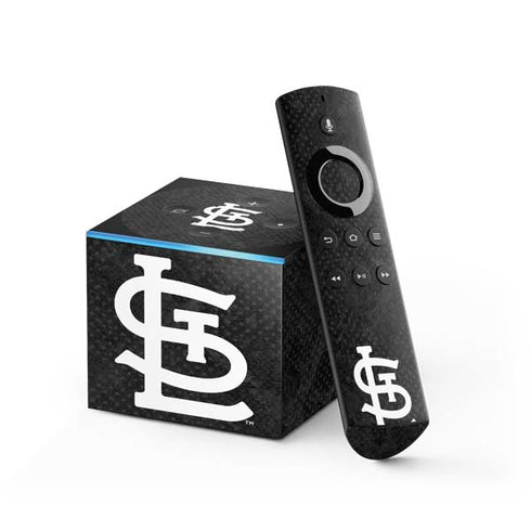 MLB St Louis Cardinals Dark Wash Fire TV Cube Skin