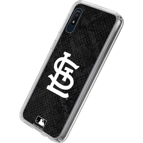 MLB St Louis Cardinals Dark Wash Galaxy A10e Clear Case