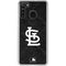 MLB St Louis Cardinals Dark Wash Galaxy A21 Clear Case