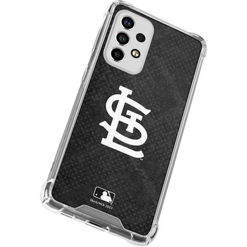 MLB St Louis Cardinals Dark Wash Galaxy A33 5G Clear Case