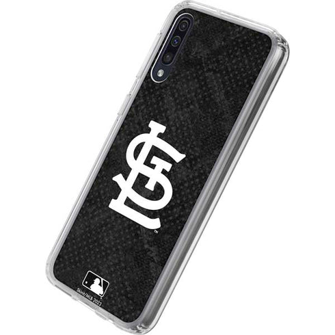 MLB St Louis Cardinals Dark Wash Galaxy A50 Clear Case