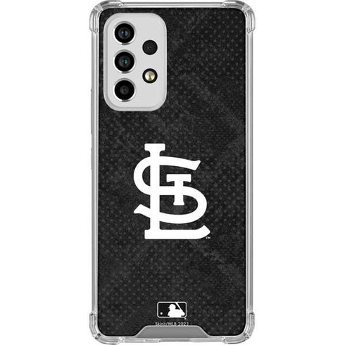 MLB St Louis Cardinals Dark Wash Galaxy A53 5G Clear Case