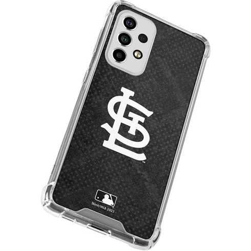 MLB St Louis Cardinals Dark Wash Galaxy A53 5G Clear Case