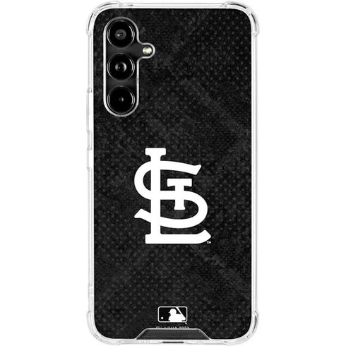 MLB St Louis Cardinals Dark Wash Galaxy A54 5G Clear Case