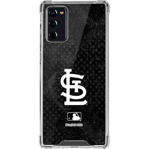 MLB St Louis Cardinals Dark Wash Galaxy Note20 5G Clear Case