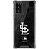 MLB St Louis Cardinals Dark Wash Galaxy Note20 5G Clear Case