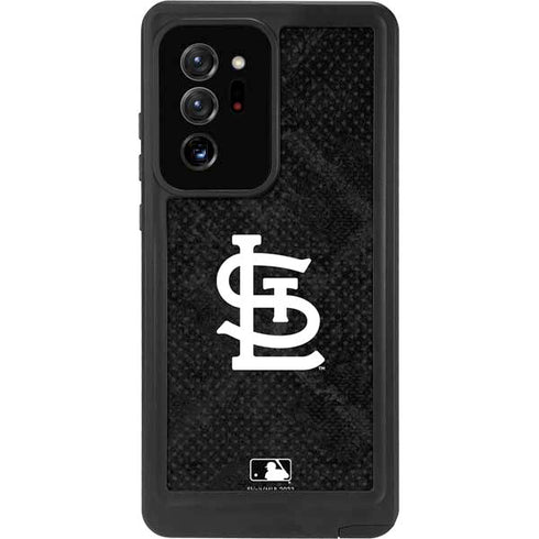 MLB St Louis Cardinals Dark Wash Galaxy Note20 Ultra 5G Waterproof Case