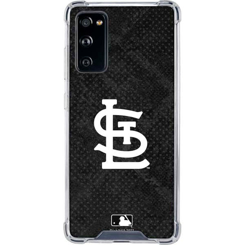 MLB St Louis Cardinals Dark Wash Galaxy S20 FE Clear Case
