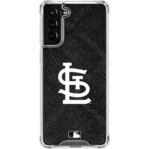MLB St Louis Cardinals Dark Wash Galaxy S21 Plus 5G Clear Case