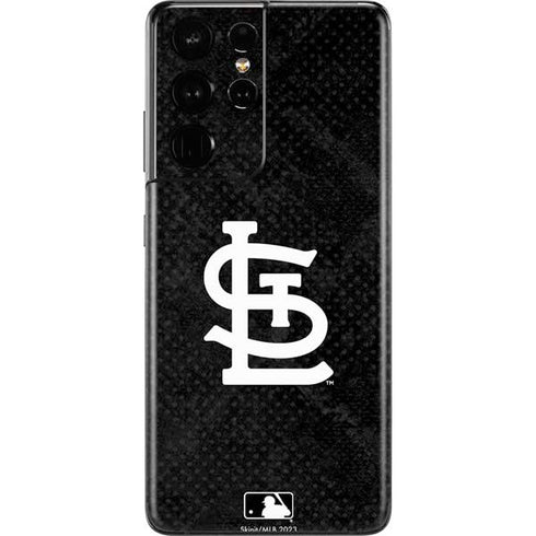 MLB St Louis Cardinals Dark Wash Galaxy S21 Ultra 5G Skin