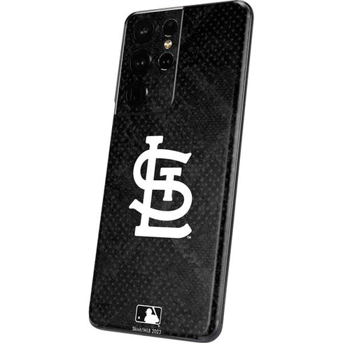 MLB St Louis Cardinals Dark Wash Galaxy S21 Ultra 5G Skin