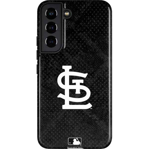MLB St Louis Cardinals Dark Wash Galaxy S22 Pro Case
