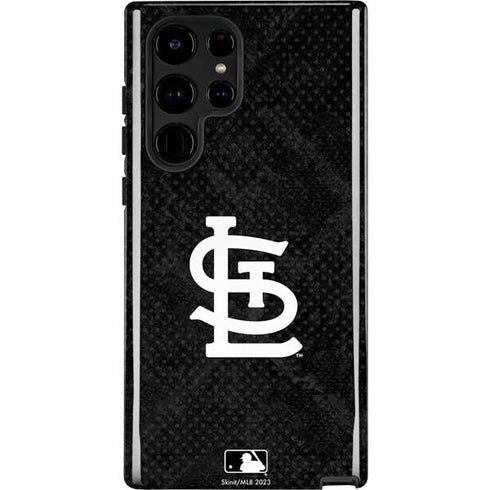 MLB St Louis Cardinals Dark Wash Galaxy S22 Ultra Pro Case