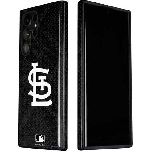 MLB St Louis Cardinals Dark Wash Galaxy S22 Ultra Pro Case