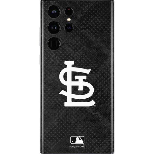 MLB St Louis Cardinals Dark Wash Galaxy S22 Ultra Skin