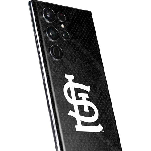 MLB St Louis Cardinals Dark Wash Galaxy S22 Ultra Skin
