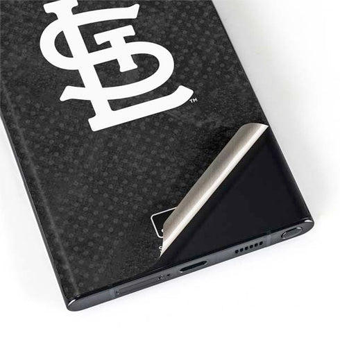 MLB St Louis Cardinals Dark Wash Galaxy S22 Ultra Skin