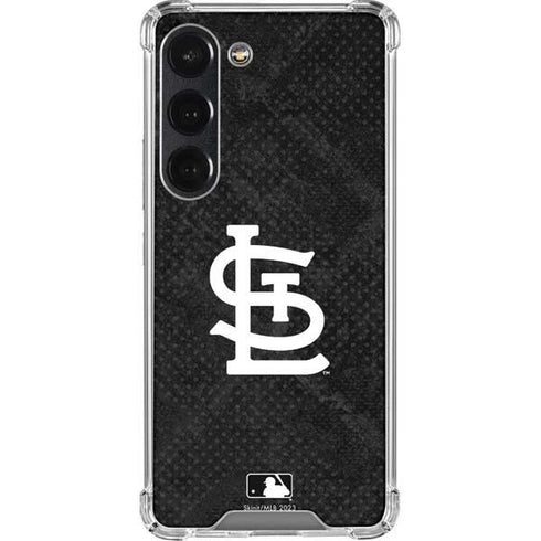 MLB St Louis Cardinals Dark Wash Galaxy S23 Clear Case