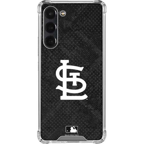 MLB St Louis Cardinals Dark Wash Galaxy S23 Plus Clear Case