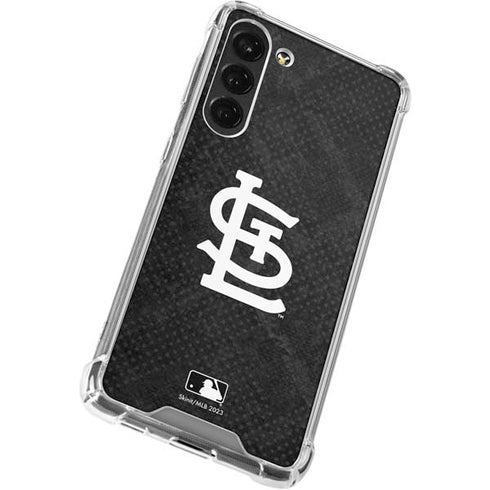 MLB St Louis Cardinals Dark Wash Galaxy S23 Plus Clear Case