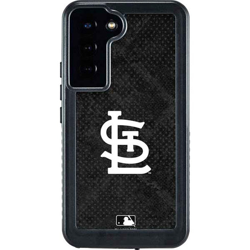 MLB St Louis Cardinals Dark Wash Galaxy S23 Plus Waterproof Case