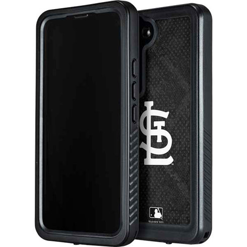MLB St Louis Cardinals Dark Wash Galaxy S23 Plus Waterproof Case