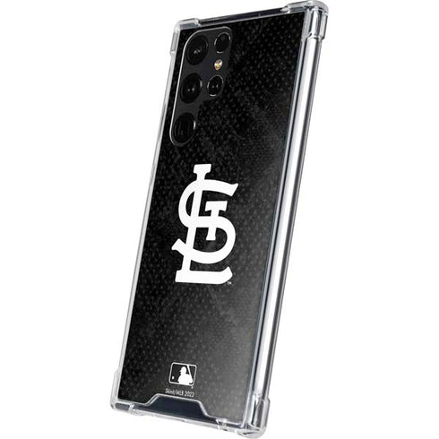 MLB St Louis Cardinals Dark Wash Galaxy S24 Ultra Clear Case