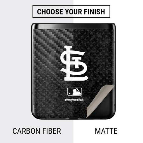 MLB St Louis Cardinals Dark Wash Galaxy Z Flip Skin