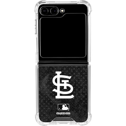 MLB St Louis Cardinals Dark Wash Galaxy Z Flip5 5G Clear Case