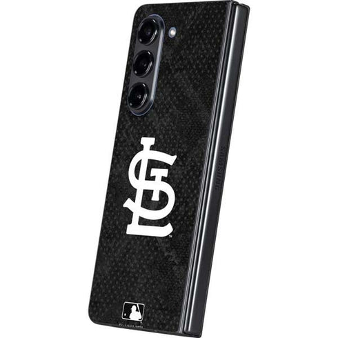MLB St Louis Cardinals Dark Wash Galaxy Z Fold5 5G Skin