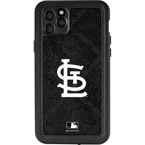 MLB St Louis Cardinals Dark Wash iPhone 11 Pro Max Waterproof Case