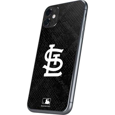 MLB St Louis Cardinals Dark Wash iPhone 11 Skin