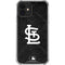 MLB St Louis Cardinals Dark Wash iPhone 12 Mini Clear Case