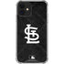 MLB St Louis Cardinals Dark Wash iPhone 12 Mini Clear Case