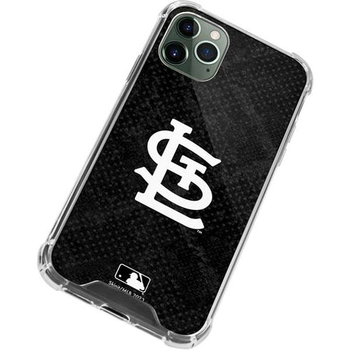 MLB St Louis Cardinals Dark Wash iPhone 12 Pro Max Clear Case
