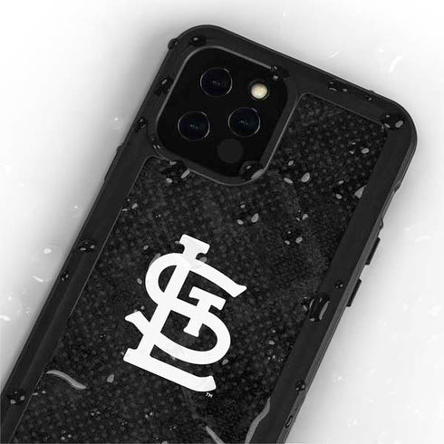 MLB St Louis Cardinals Dark Wash iPhone 12 Pro Max Waterproof Case