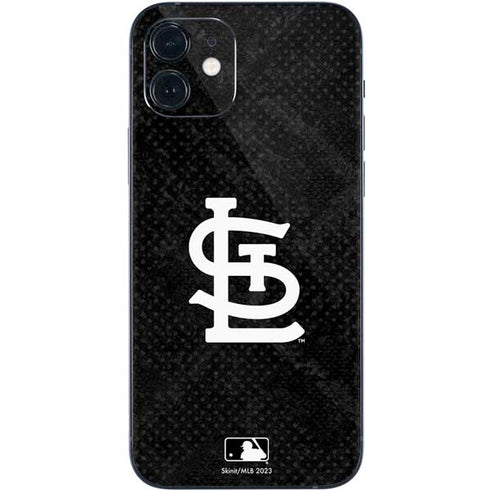 MLB St Louis Cardinals Dark Wash iPhone 12 Skin
