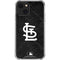 MLB St Louis Cardinals Dark Wash iPhone 14 Clear Case