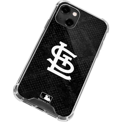 MLB St Louis Cardinals Dark Wash iPhone 14 Clear Case